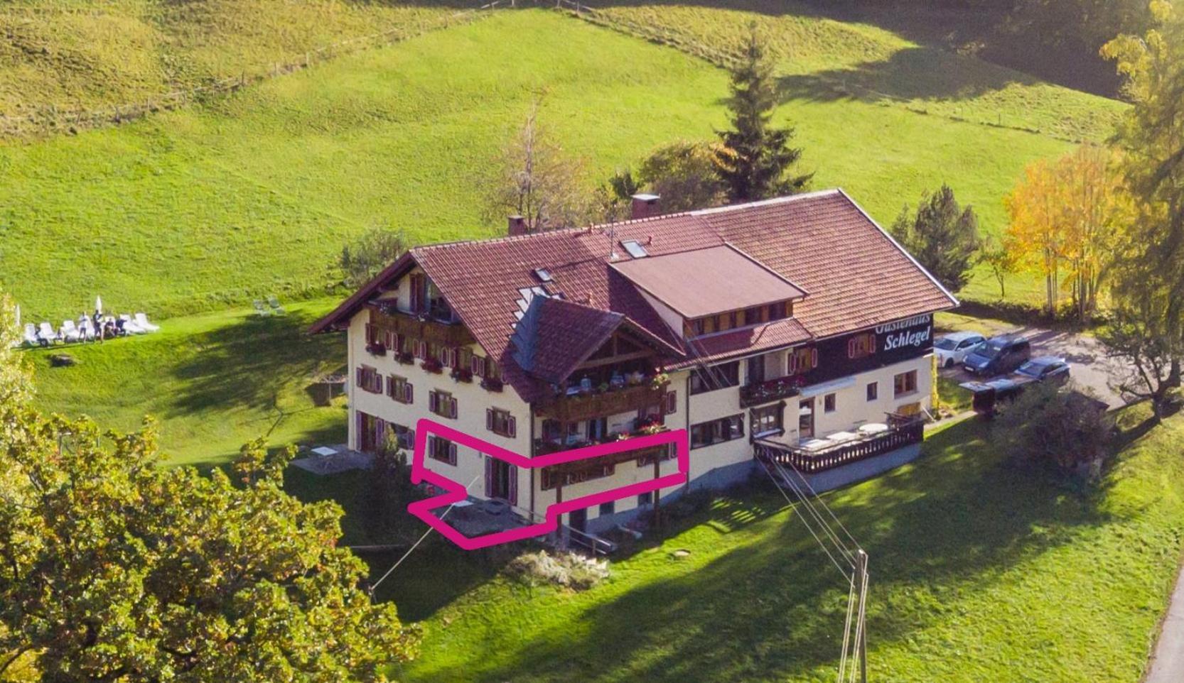 Gaestehaus Schlegel Gunzesried Exterior foto